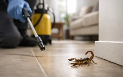 Control de alacranes en vivienda sin riesgos