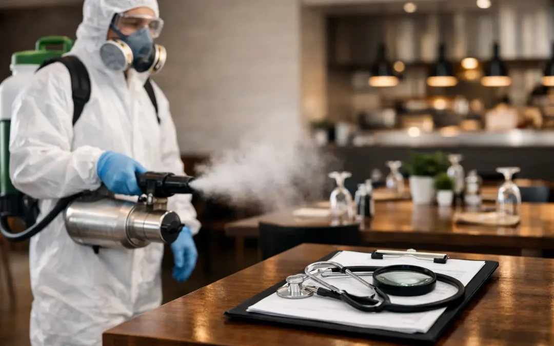 Fumigación para restaurantes y certificado sanitario