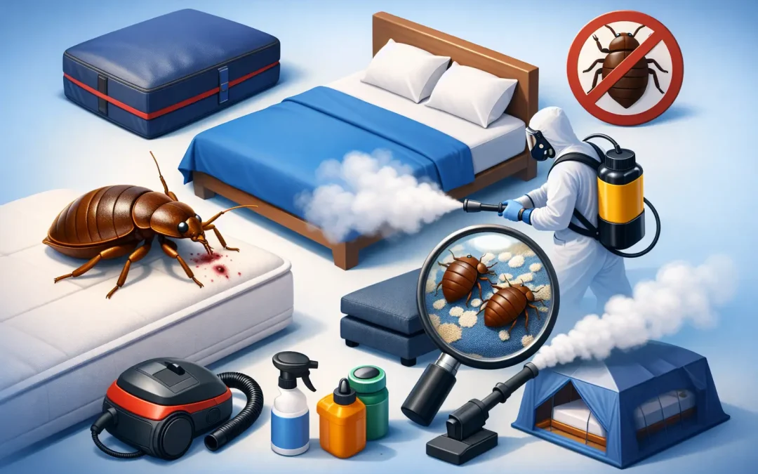 Protocolo para erradicar chinches de cama