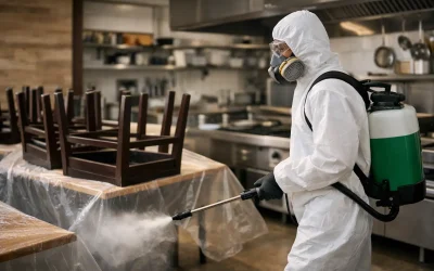 Cómo preparar un restaurante para fumigación