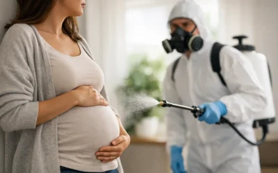 ¿Es segura la fumigación para embarazadas?