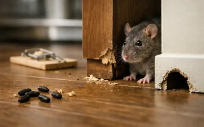 Señales de infestación por roedores en casa